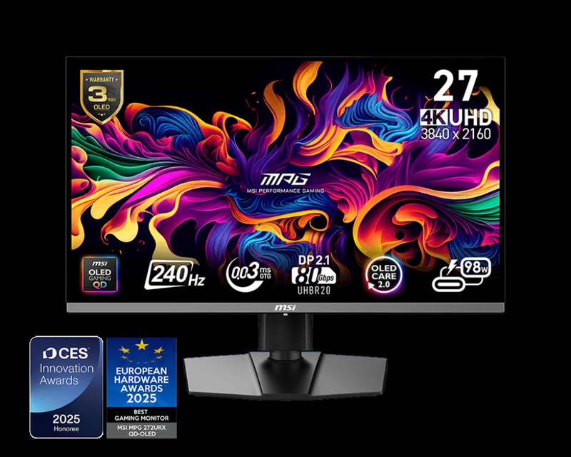 MSI MPG 272URX QD-OLED